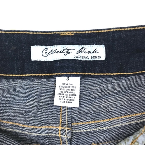 Jeans denim shorts size 3 Small - Picture 5 of 6